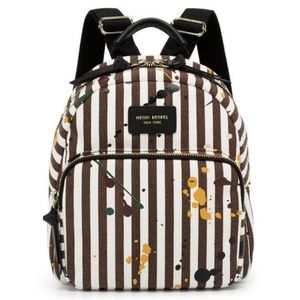 Henri bendel west 57 paint splatter mini backpack